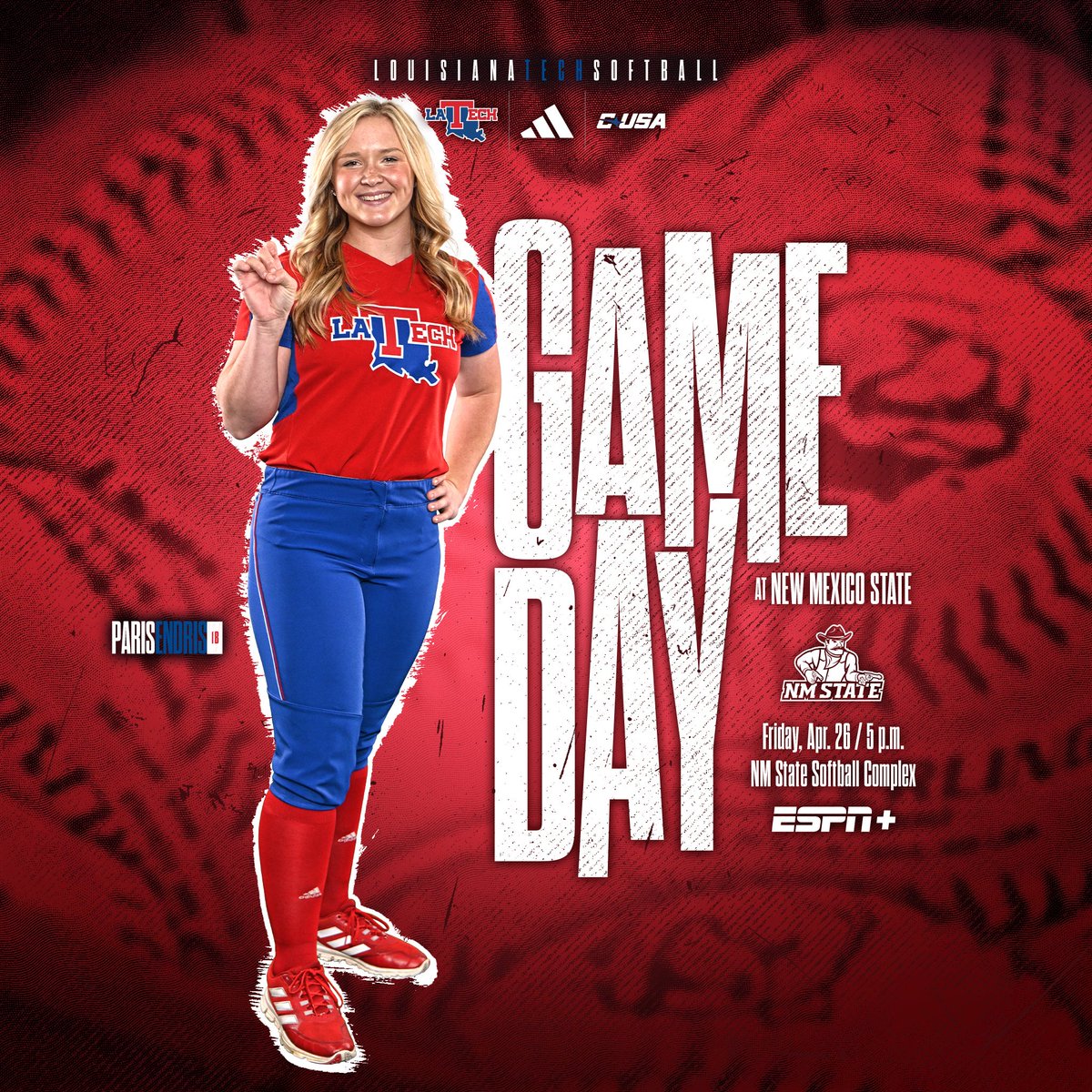 G A M E D A Y

🆚 New Mexico State
⏰ 5 p.m. (CT)
📍 Las Cruces, N.M.
📺 es.pn/4ddjVp4 
📊 bit.ly/3wa6IN3