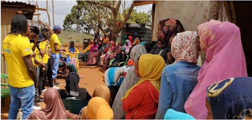 Reflecting on our Marsabit drive: Good Menstrual Health For Good Mental Health- Access to menstrual hygiene products is essential for ensuring the well-being and empowerment of young Women together #afrikalaarts #mentaltalk254 #thecreativesdoormat #Empowerment