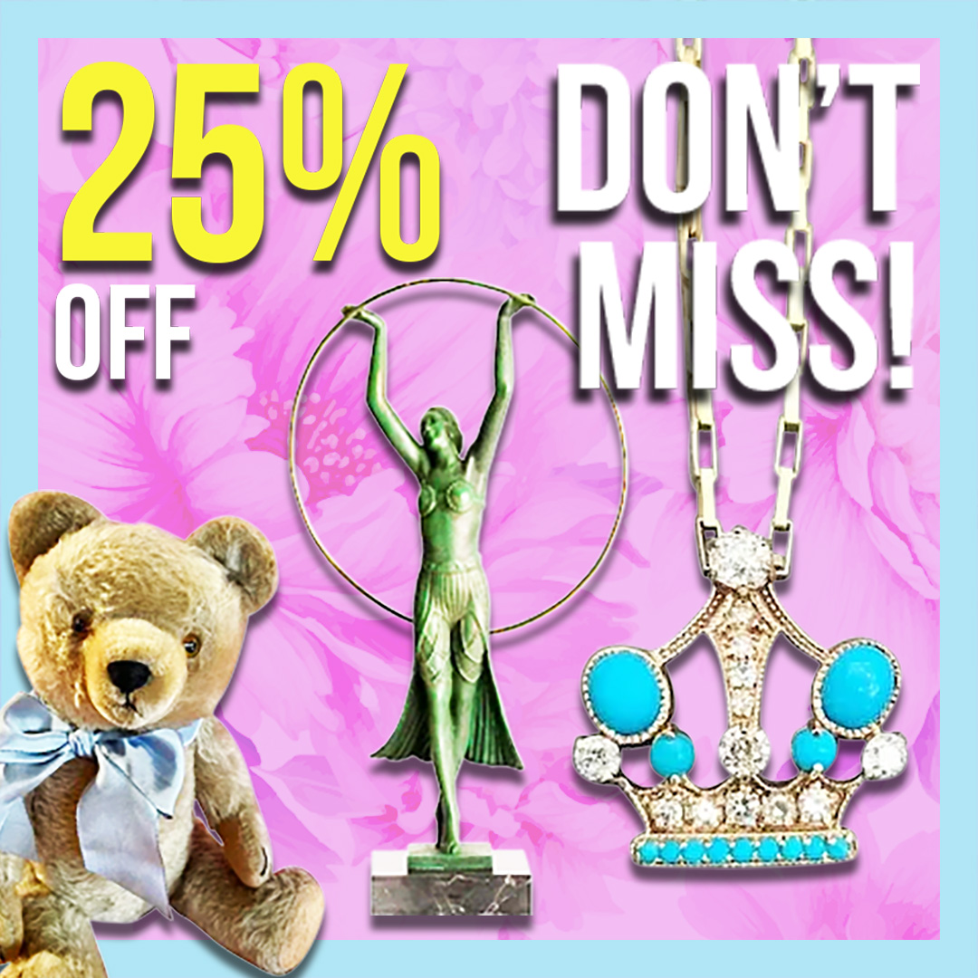 Don't miss the deals on over 100,000+ exquisite items in our 'Mothers and Brides' 25% OFF Spotlight Sale! Sale ends Sunday at midnight! rubylane.com/search?sort=ne…