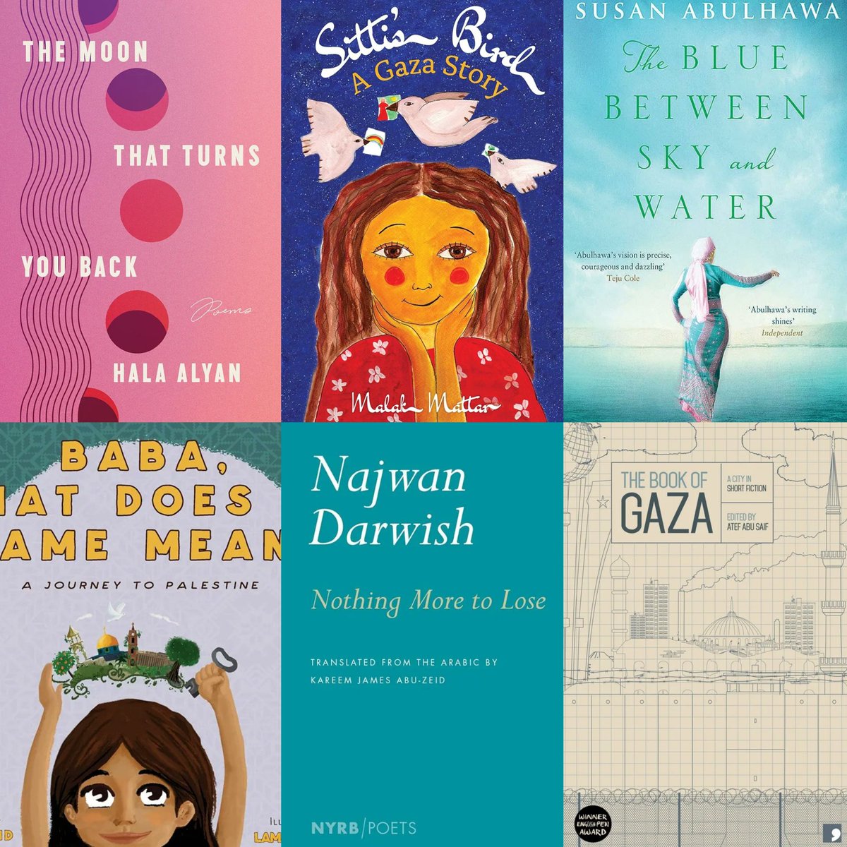 hello it’s me again — giving you some book recs by palestinian authors