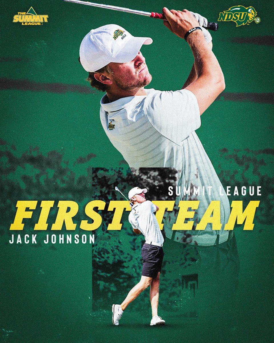 𝐀𝐥𝐥-𝐒𝐮𝐦𝐦𝐢𝐭 𝐋𝐞𝐚𝐠𝐮𝐞 𝐅𝐢𝐫𝐬𝐭 𝐓𝐞𝐚𝐦 Jack Johnson picks up all-league honors for the third time with his first team selection! - 71.93 scoring average (5th in SL) - 1 Win, 3 top 5s - .748 win percentage - 16 rounds of par or better 📰: bit.ly/4deCt8e