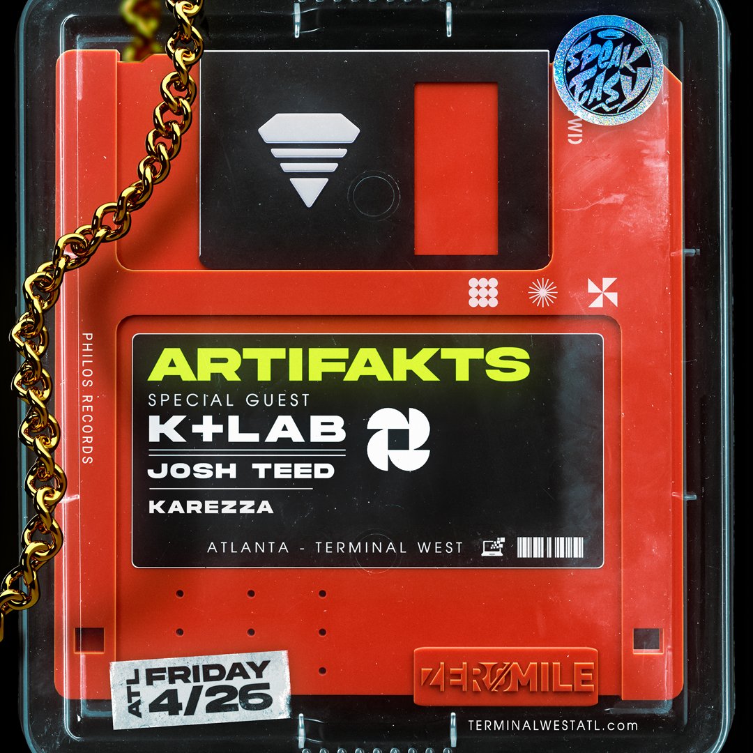 TONIGHT :: Artifakts plays Terminal West with K+lab, Josh Teed, and Karezza. Tickets on sale now: axs.com/events/531059/… RIYL: Pretty Lights, Daily Bread, Manic Focus, Jade Cicada @artifaktsmusic @TerminalWest @ZMPresents