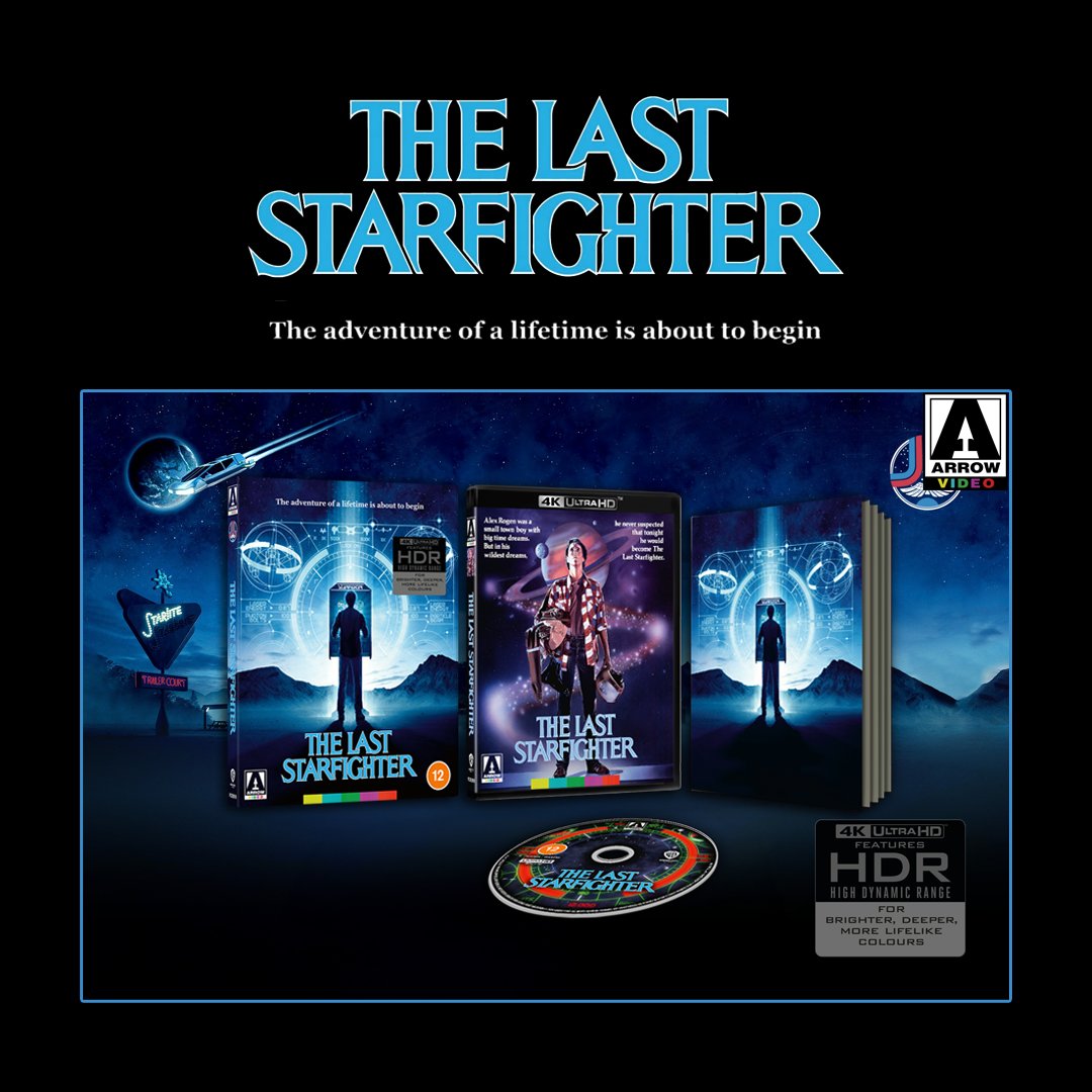 Arrow Video | New titles Added. The Last Starfighter, The adventure of a lifetime is about to begin in 4K. The Man From U.N.C.L.E & more ow.ly/AVjs50RoWXN