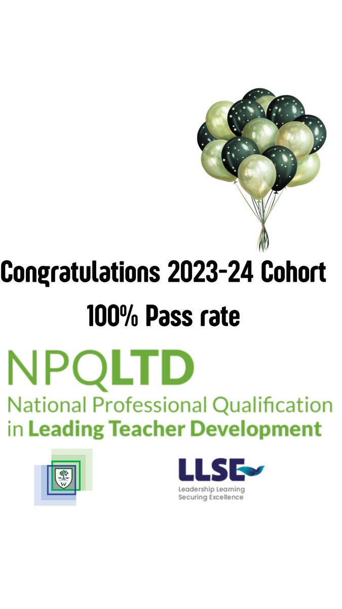 🍾🏅🏆Many congratulations and well done to our latest Leading Teacher Development cohort - very well deserved all of you 🍾🏅🏆 @LLSEteacherPD @WoodrushTC