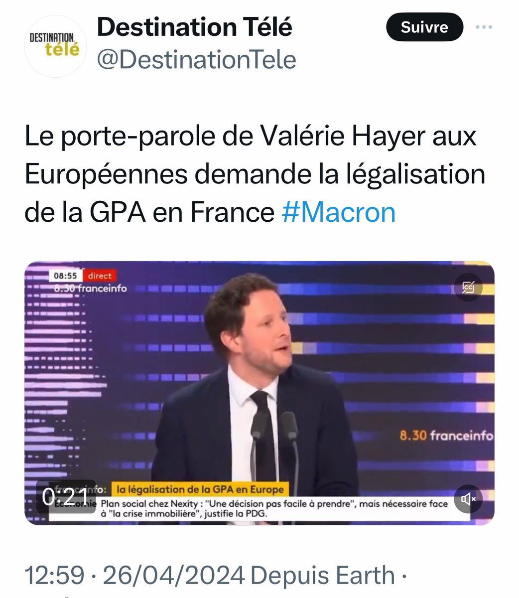 Ah ben voilà, la suite logique des publications d’avant-hier. 
Le commerce des nourrissons, en marche. 
Secte de merde 🤮🤮🤮