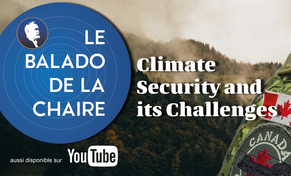 🎙️La sécurité climatique au programme du #BaladodelaChaire

Vous avez manqué la conférence «#ClimateSecurity and its Challenges»? Vous souhaitez revoir certains panels et interventions?

Ils sont désormais tous disponibles en ligne! 
👉dandurand.uqam.ca/publication/?t…