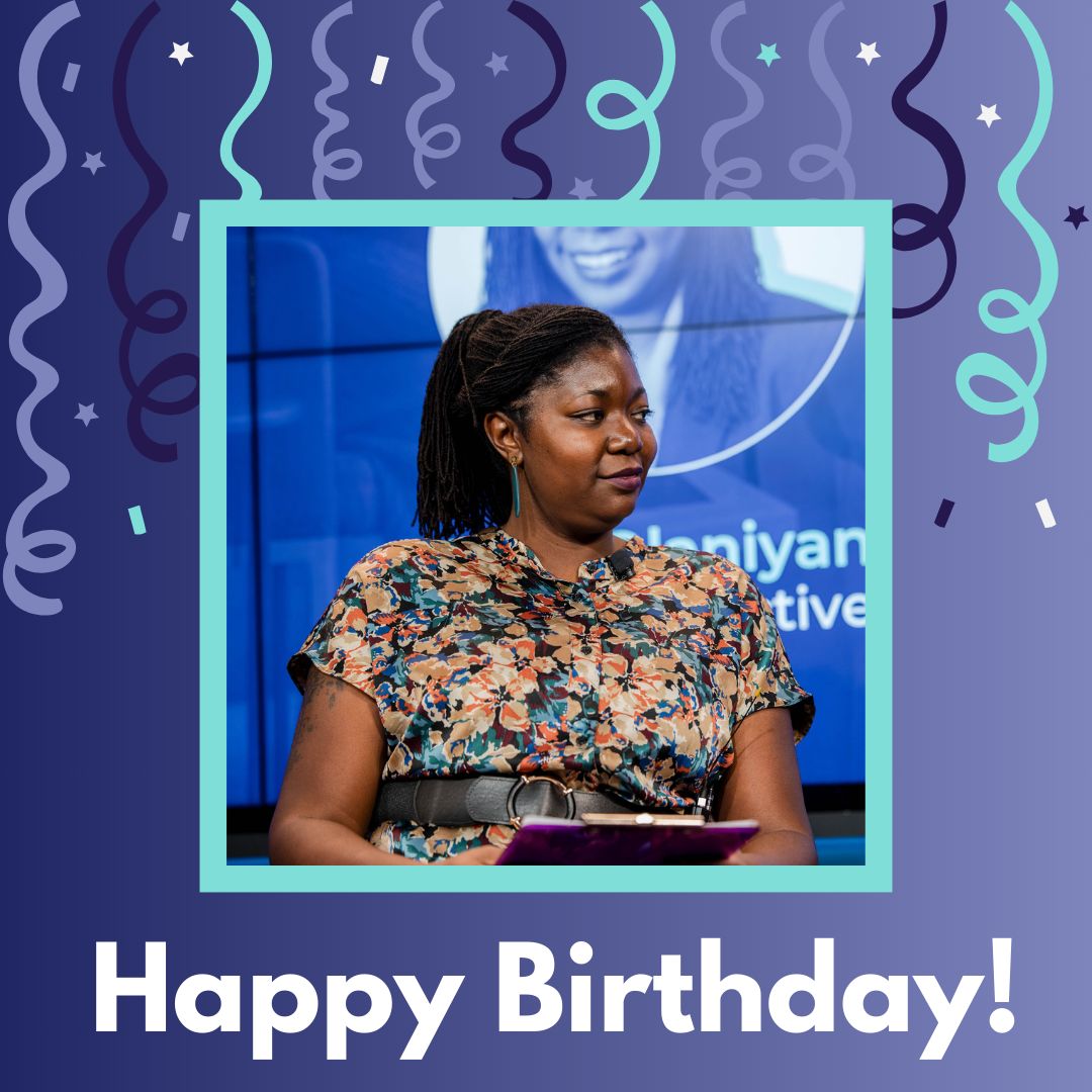 today is our wonderful executive director's birthday! on behalf of all of us at sadie collective and within the community, thank you, bola & HAPPY BIRTHDAY!