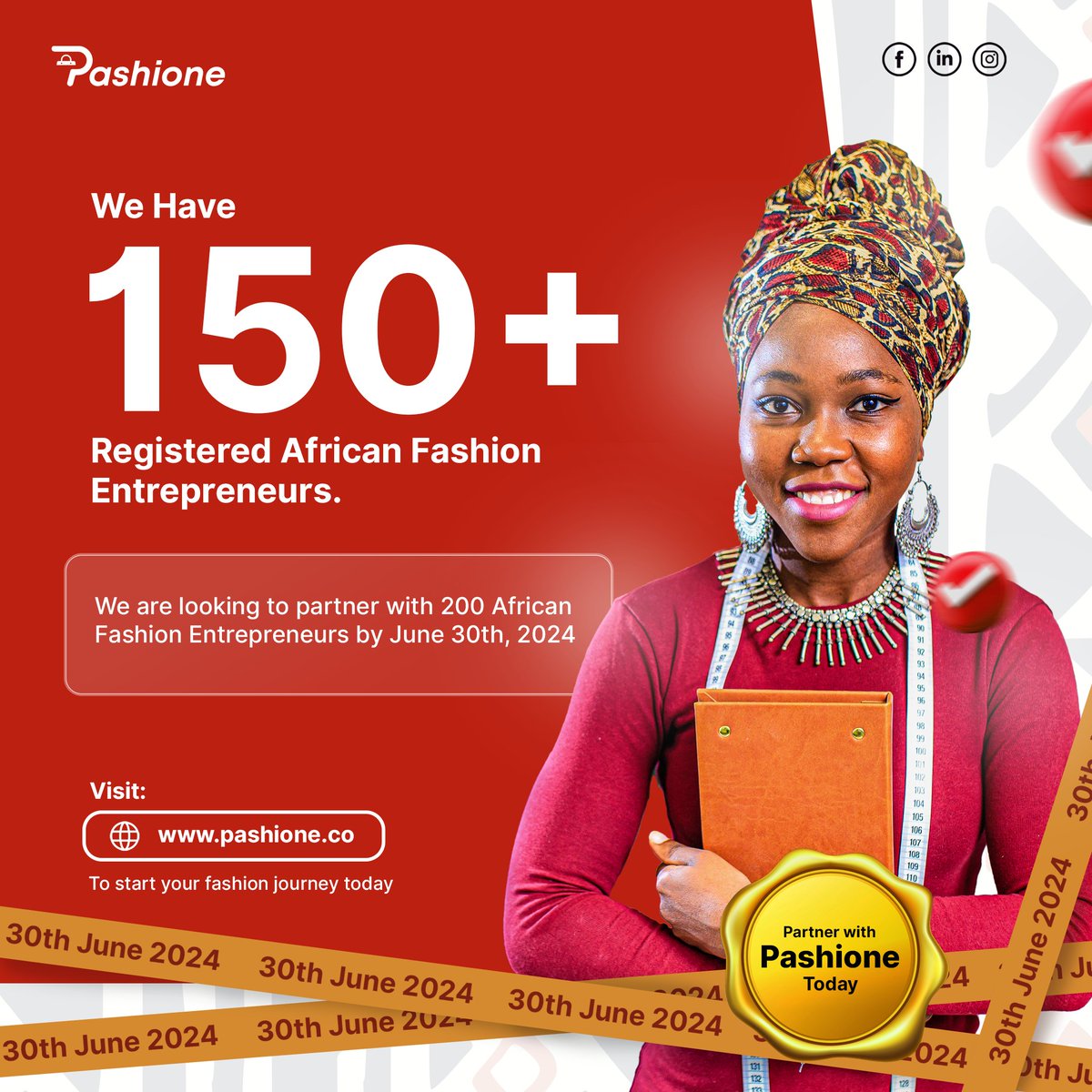 BIG THINGS ARE COOKING IN PASHIONE!

To reach your target audience and earn in dollars as an African Fashion Vendor, sign up and sell on Pashione now: storefront.pashione.co

#MichaelFasere #Pashione #AfricanFashion #LagosFashion #FashionVendor #Pashionista