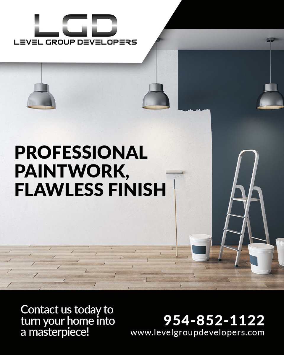 Our expert team at Level Group Developers delivers flawless finishes with unmatched precision and attention to detail. Don't settle for less, contact us today to transform your home into a true masterpiece!

#paintwork #expertpainting #remodeling #luxuryhomes #customhomes