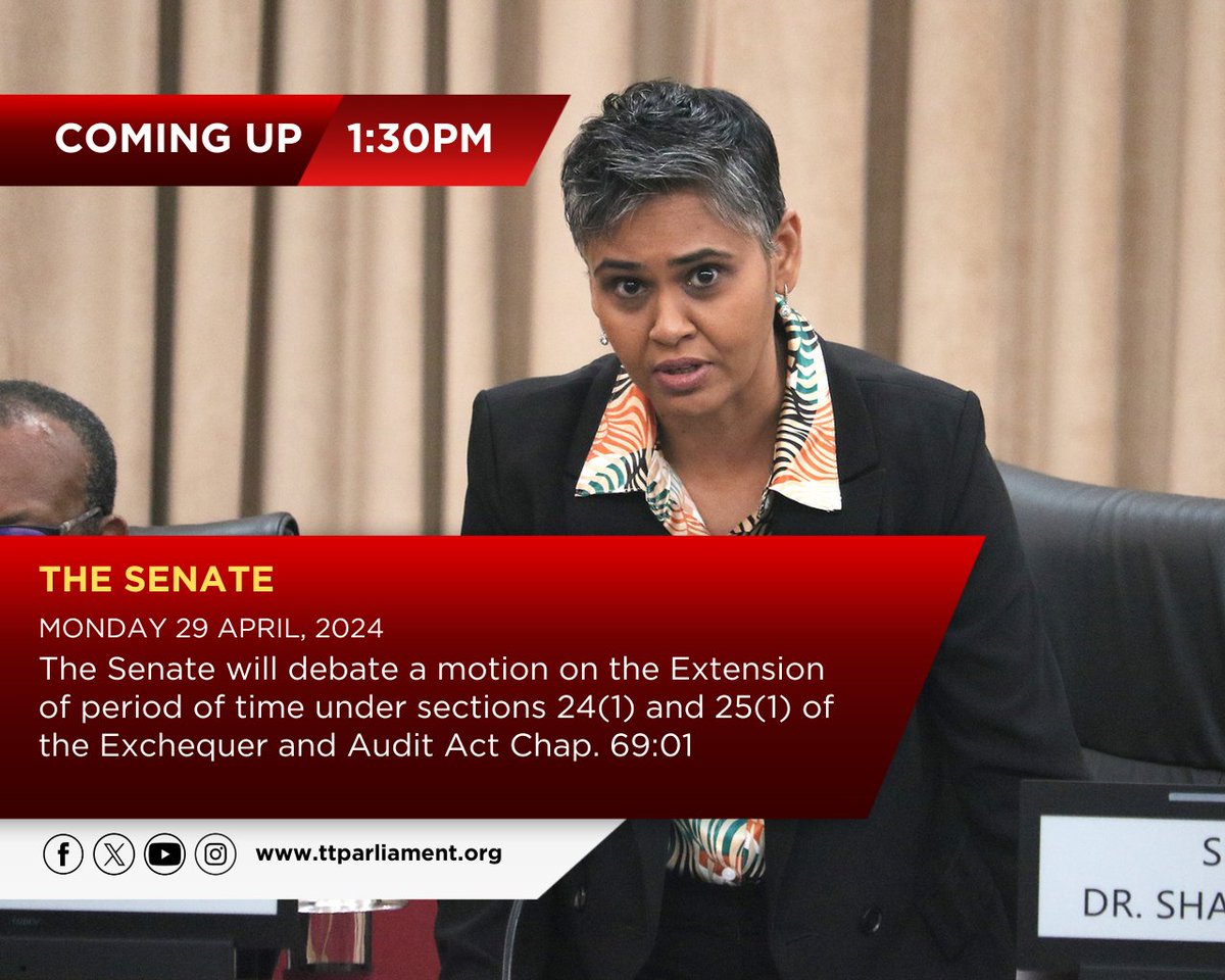 Join us in 30 minutes for the 18th Sitting of the Senate! youtube.com/live/kBat0NZGW…