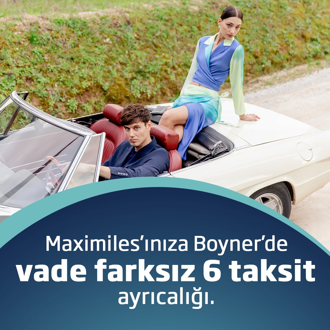 Maximiles’ınızla Boyner’den yapacağınız alışverişlerde vade farksız 6 taksit ayrıcalığı sizi bekliyor.

#Maximiles #ÖzgürceUç