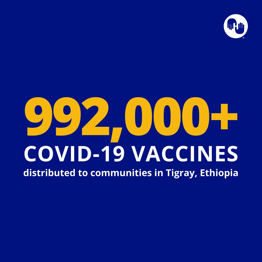 During the first two years of the COVID-19 pandemic, communities in Tigray were cut off from life-saving vaccines. Last year, in partnership with the Tigray Regional Health Bureau, @USAIDsaveslives, @WHO, and other partners, we successfully implemented one of the first COVID-19…