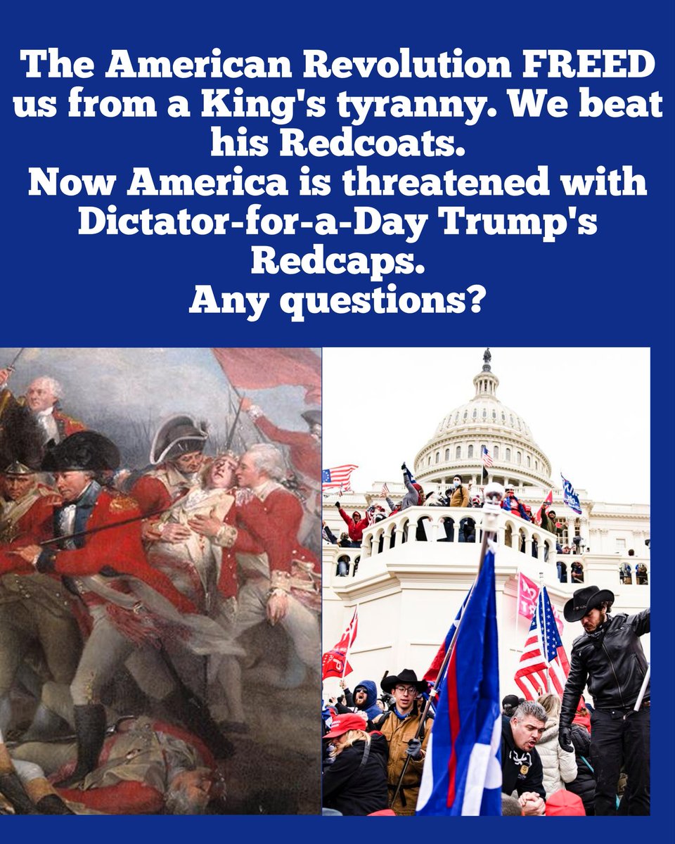 @AccountableGOP The Founder Fathers wanted to PREVENT someone like Trump from ever gaining power! The GOP claim to follow the US constitutional yet want to give presidential immunity to Trump who stated HE'S NEVER SWORN AN OATH TO OUR CONSTITUTION! DEPLORABLES!
#StopTrumpToSaveTheWorld