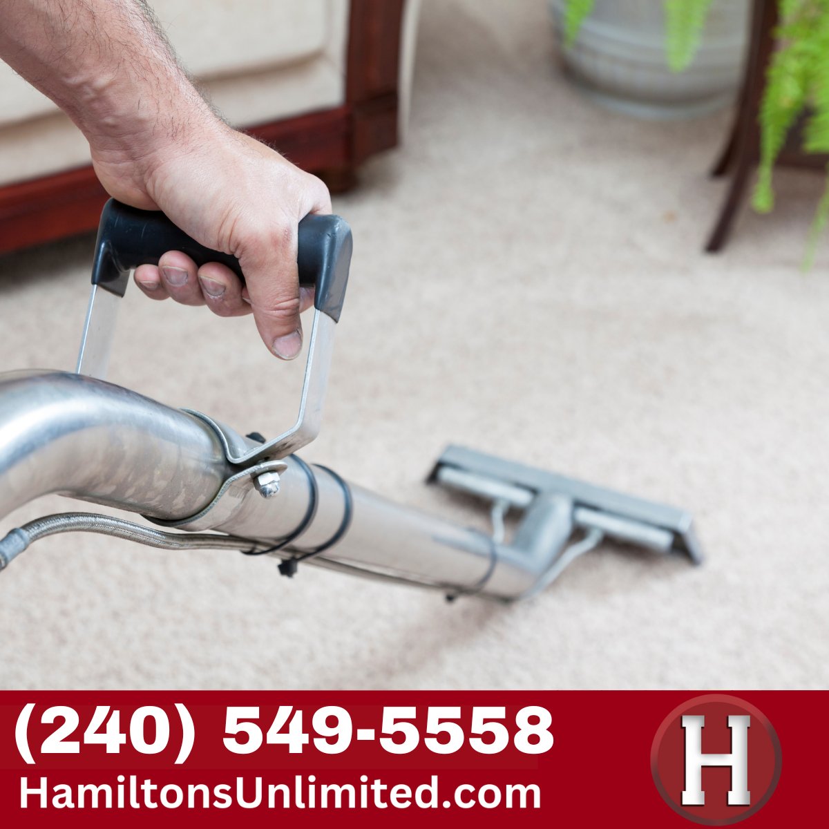 Don't let dirty carpets ruin your home's appearance. Hamilton's Unlimited provides expert carpet cleaning in Frederick County, MD to restore your floors to their former glory. #carpetcleaning #expertcarpetcleaningcontractor #frederickcountymd
