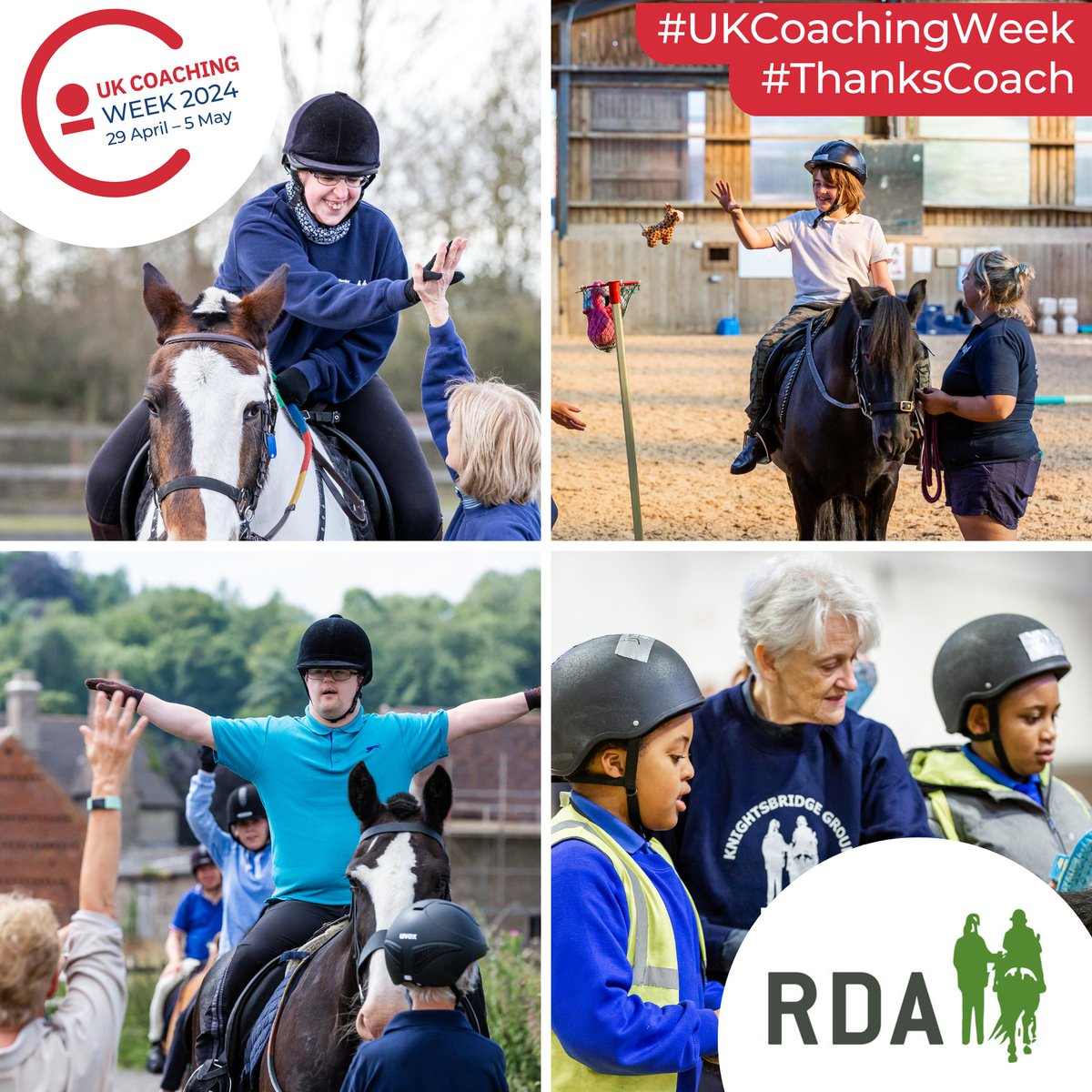 This UK Coaching Week, we want to shine a spotlight on our fantastic RDA Coaches, who are essential to our life-changing work. We want to hear from YOU, all about your favourite RDA coach or coaching experience, tell us in the replies 👇 #ThanksCoach #UKCoachingWeek