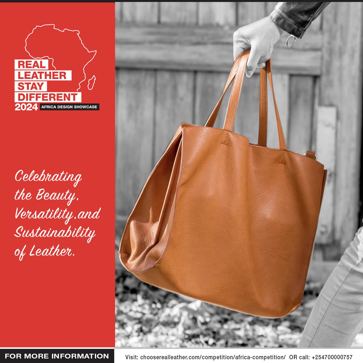 Are you ready to explore the durability and charm of leather? Enter your designs in the RLSD Africa Design Showcase 2024. Participate now and make your mark in the design world! Sign up: shorturl.at/bgEGT
#AfricaLeatherDesignShowcase 
#SlowFashion 
@Real_leather @comesallpi