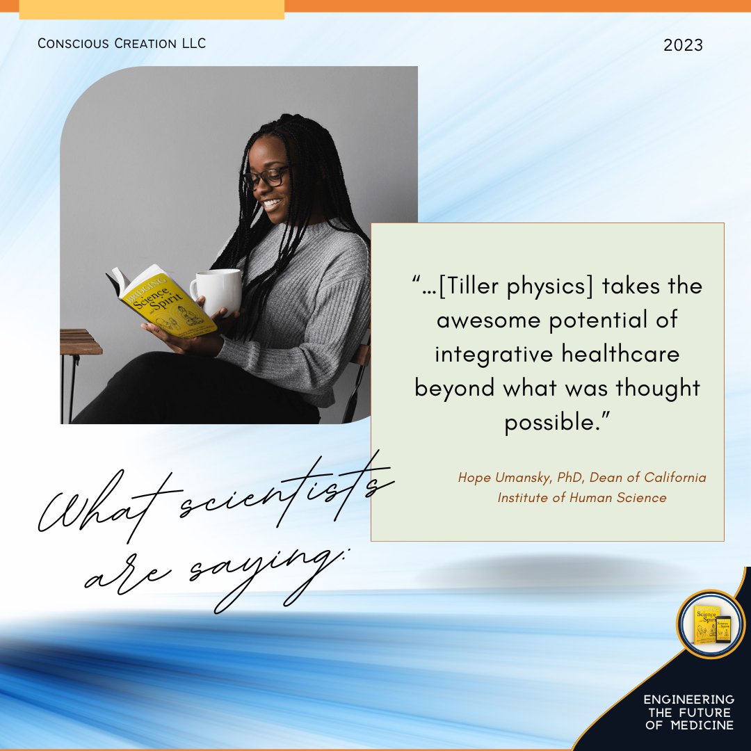 WHAT SCIENTISTS ARE SAYING: Bridging Science and Spirit 🗣️📒 If you want to find out more, please visit linktr.ee/njmanek #physics #rheumatology #MD #WilliamATiller #science #spirituality #intentions #thermodynamics #bridgingscienceandspirit #entropy #nishamanek