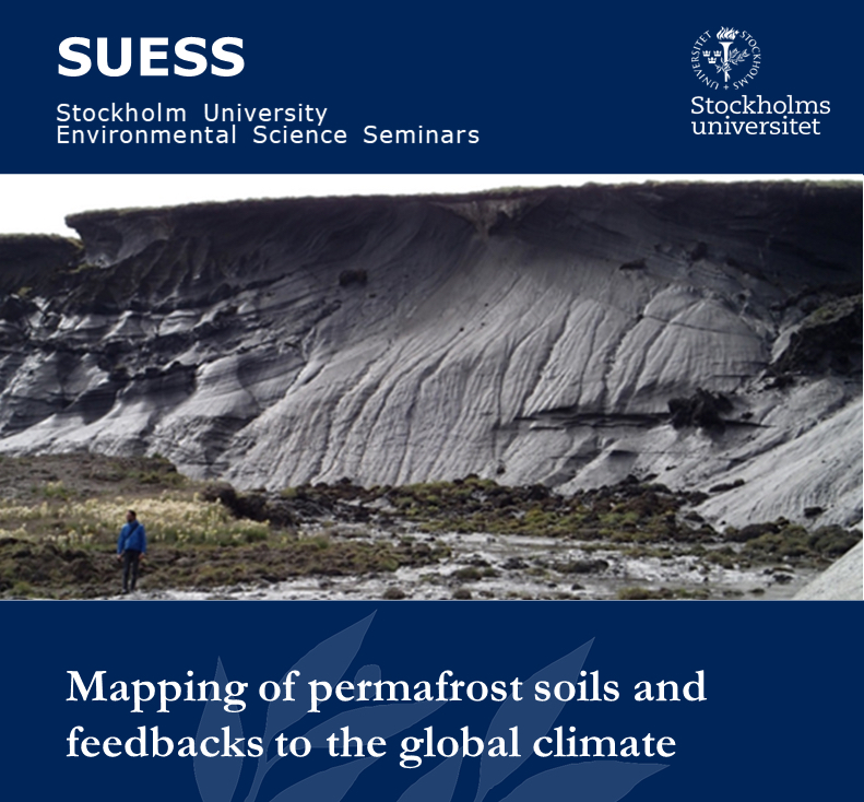 Curious about permafrost's role in climate? Join SUESS to explore its impact on #climate . Gain insights into mapping techniques and feedback loops affecting our planet. 🗣️Gustaf Hugelius 📅2 May, 14.00-15.00 CET 📍 In person and online More info: shorturl.at/lzPSV