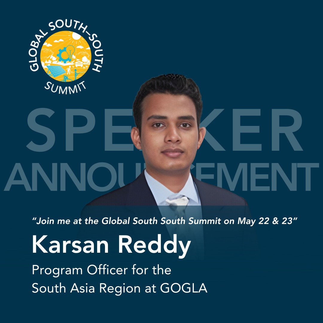 Come & be a part of a captivating & interactive session showcasing our distinguished speaker Karsan Reddy from @GOGLAssociation at the #GlobalSouthSouthSummit. Sign up quickly to ensure your place as space is currently limited: southsouthsummit.com/registration/