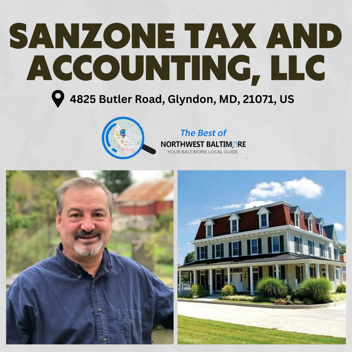 Their team has grown and includes experienced CPAs and dedicated support to provide both personal and professional financial services. #sanzonetaxandaccounting #cpas #accountingcompany 
northwestbaltimore.com/listings/sanzo… 

#ShopLocal #LiveLocal #LoveLocal #FoodieParadise #MarylandFlavors