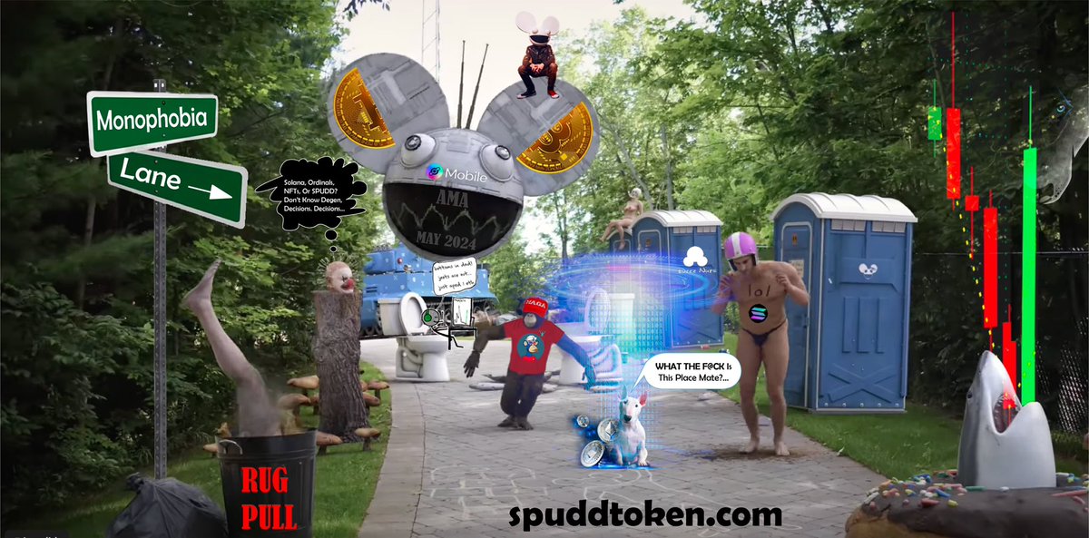 spuddtoken_eth's tweet photo. Woof [ $SPUDD is different 👍 ]

@deadmau5 

#eth #crypto #10000x #memecoin #meme #memosite  #spudd #spuddomics  #poc #nft #bayc https://t.co/hG2PmZeTZx