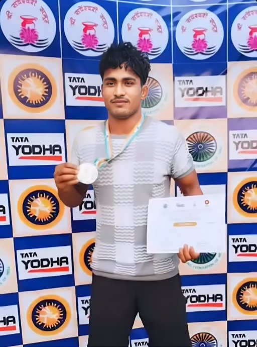 One more from the Senior Federation Cup Wrestling Tournament. Bholu Yadav (Kushinagar) won🥇