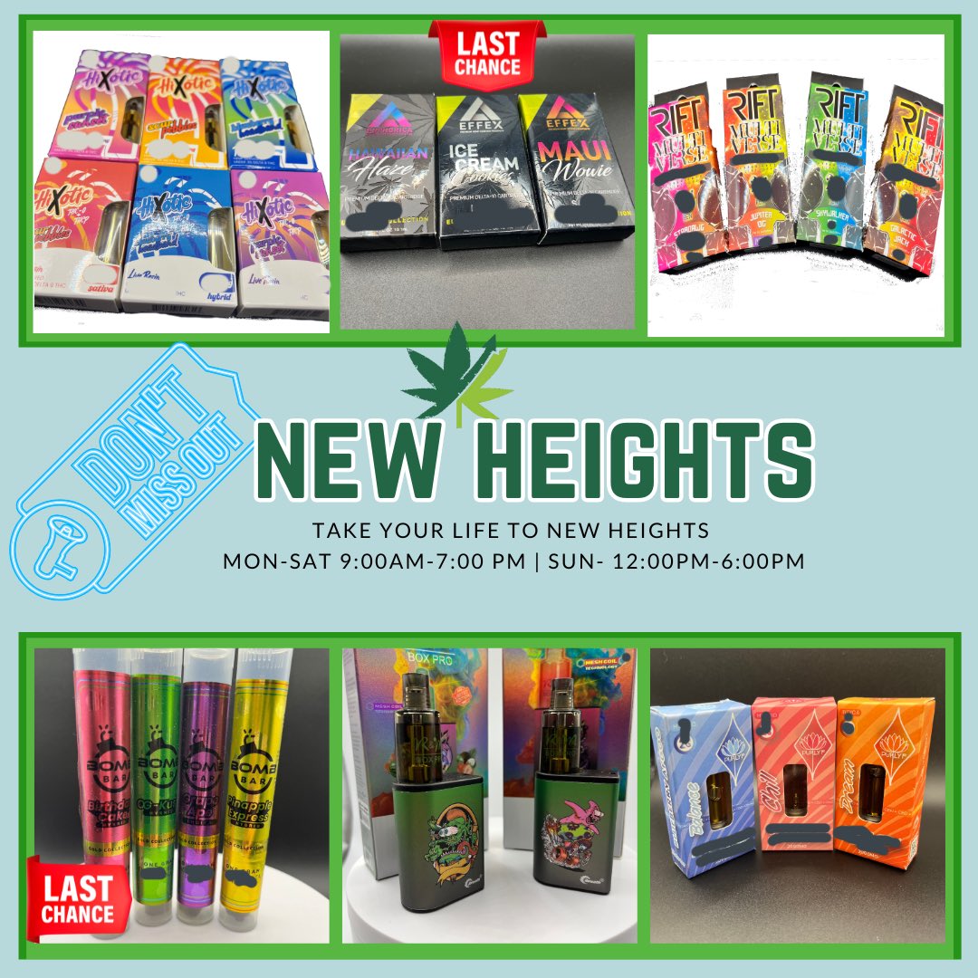 Last chance to catch great deals on some of our biggest items! Hurry in today while supplies last it’s time to take your life to New Heights! #harkerheights #newheightsllc  #killeentx  #betteryou #bettersleep #stressrelief  #sale #lastchancesale #smallbusiness