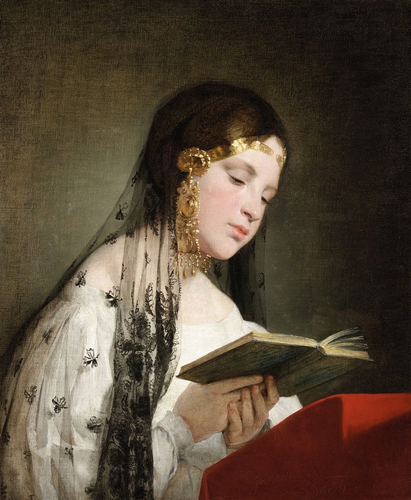 Woman Reading Friedrich von Amerling 1834