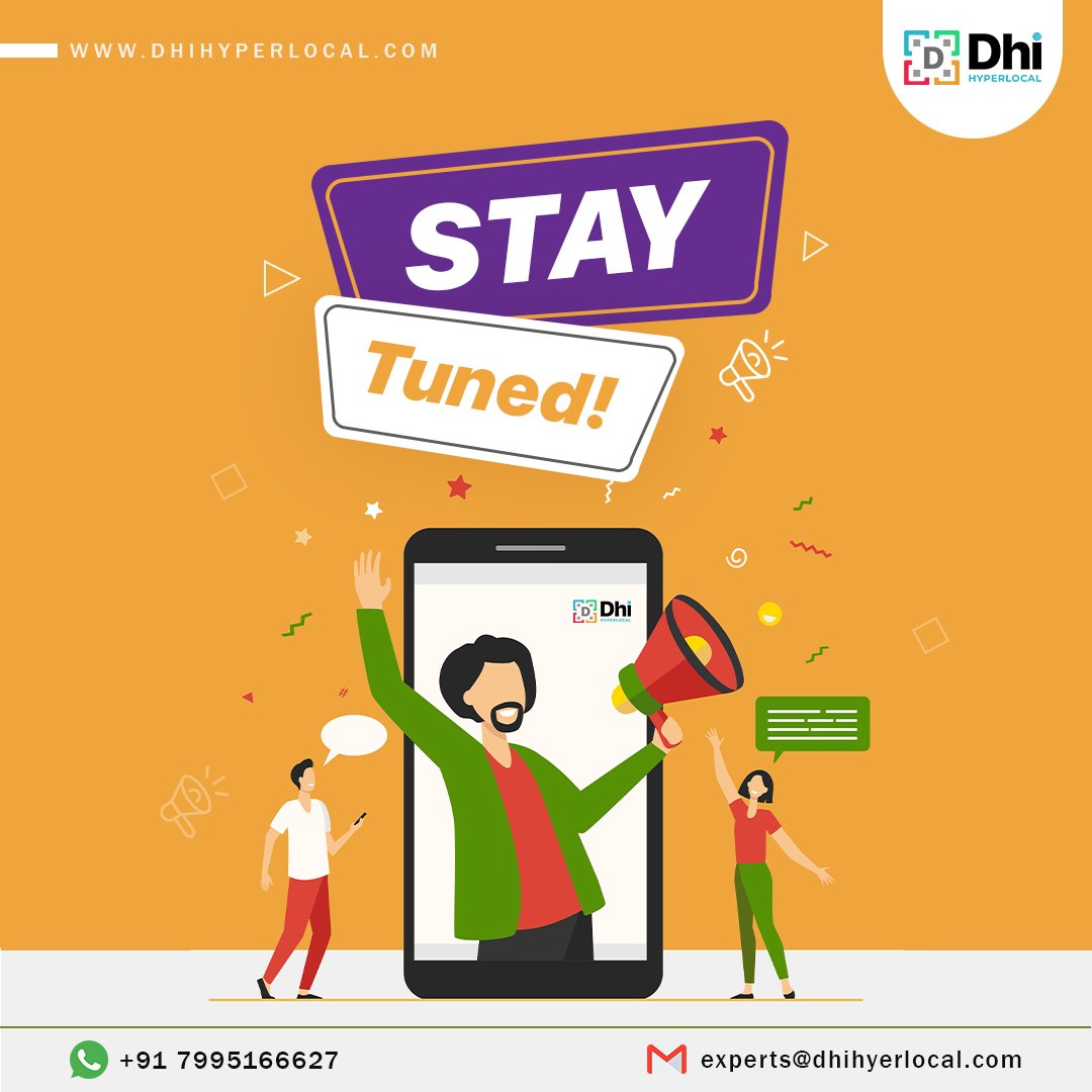 🔔 Stay Tuned for Something Special! 🔔

Big things are happening at @Dhihyperlocal ! Stay tuned for a sneak peek into something amazing! 🎉

 #ExcitementBuilding #Belgium #growwithdhihyerlocal #BigAnnouncement #StayTuned #ExcitingNews #ComingSoon #GetReady #ONDC