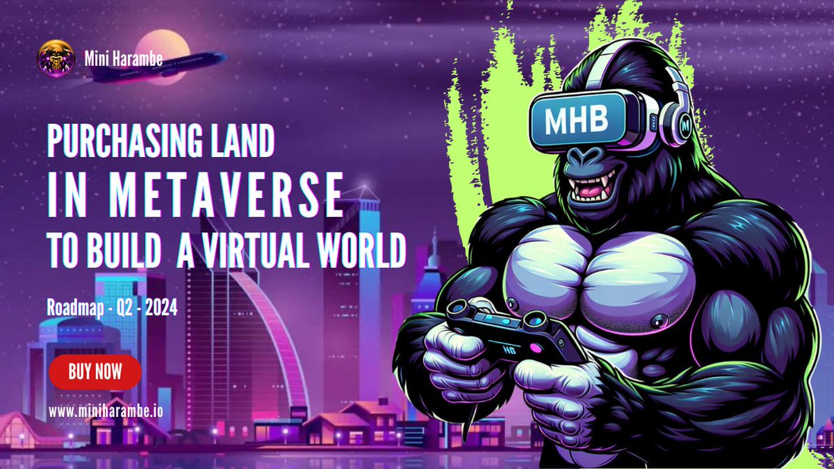 Love gorillas &amp; crypto? 

#MHB is for you! This project fights climate change &amp; deforestation, the threats Harambe faced.

 Their game lets you play while protecting the planet! Invest &amp; make a real impact!

visit website: miniharambe.io
Telegram: t.me/mini_harambe