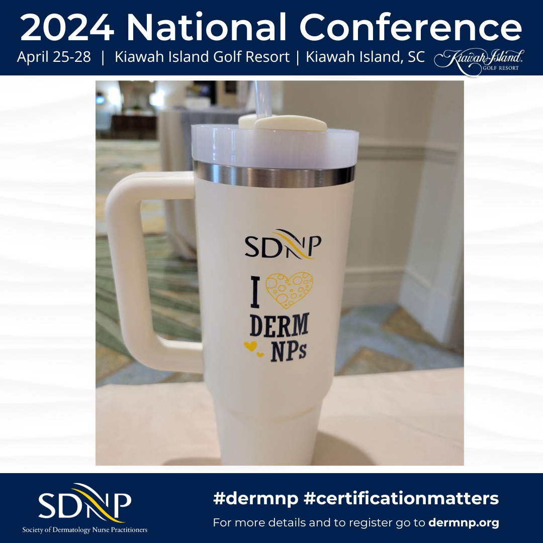 Cheers to endless learning and networking ☕️ Thank you for joining us at the SDNP 2024 Conference and enjoy your durable and stylish Stanley coffee mug! #CoffeeLovers #2024SDNPConference #SDNPKiawah2024 #SDNP #Dermatology #CertificationMatters #DCNP