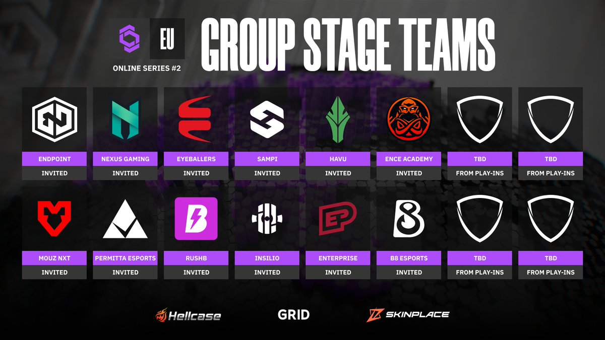 Champion of Champions Tour CS2 (@cct_cs) on Twitter photo Here comes the Group Stage for the CCT Online Series #2🚀
Our contenders⚔️:
<a href="/TeamEndpoint/">Endpoint CeX</a>
<a href="/NexusGamingRo/">Nexus Gaming</a>
@teamsampi
<a href="/HAVUgaming/">HAVU</a>
<a href="/ENCE/">ENCE</a> Academy
<a href="/mousesports/">MOUZ</a>
<a href="/Permittaesports/">Permitta eSports</a>
RUSHB
<a href="/enterprise_esp/">ENTERPRISE ESPORTS</a>
<a href="/B8esportsGG/">B8 Esports</a>
<a href="/EYEBALLERS/">EYEBALLERS</a>
<a href="/InsilioCS2/">Insilio</a> Here comes the Group Stage for the CCT Online Series #2🚀
Our contenders⚔️:
<a href="/TeamEndpoint/">Endpoint CeX</a>
<a href="/NexusGamingRo/">Nexus Gaming</a>
@teamsampi
<a href="/HAVUgaming/">HAVU</a>
<a href="/ENCE/">ENCE</a> Academy
<a href="/mousesports/">MOUZ</a>
<a href="/Permittaesports/">Permitta eSports</a>
RUSHB
<a href="/enterprise_esp/">ENTERPRISE ESPORTS</a>
<a href="/B8esportsGG/">B8 Esports</a>
<a href="/EYEBALLERS/">EYEBALLERS</a>
<a href="/InsilioCS2/">Insilio</a>