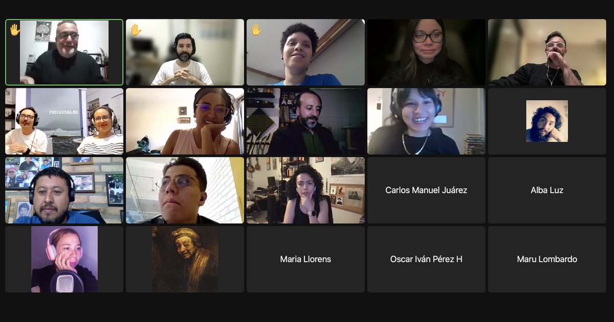 Momentos felices en la Comunidad de Oyentes ☺️

Gracias a Del Viento Films y Sillón Estudios por conversar con nosotros sobre el podcast 'Los Guardianes de la Espada' ⚔️

Y a los miembros de la Comunidad por estar siempre 😚

¡Pronto nos volvemos a ver!