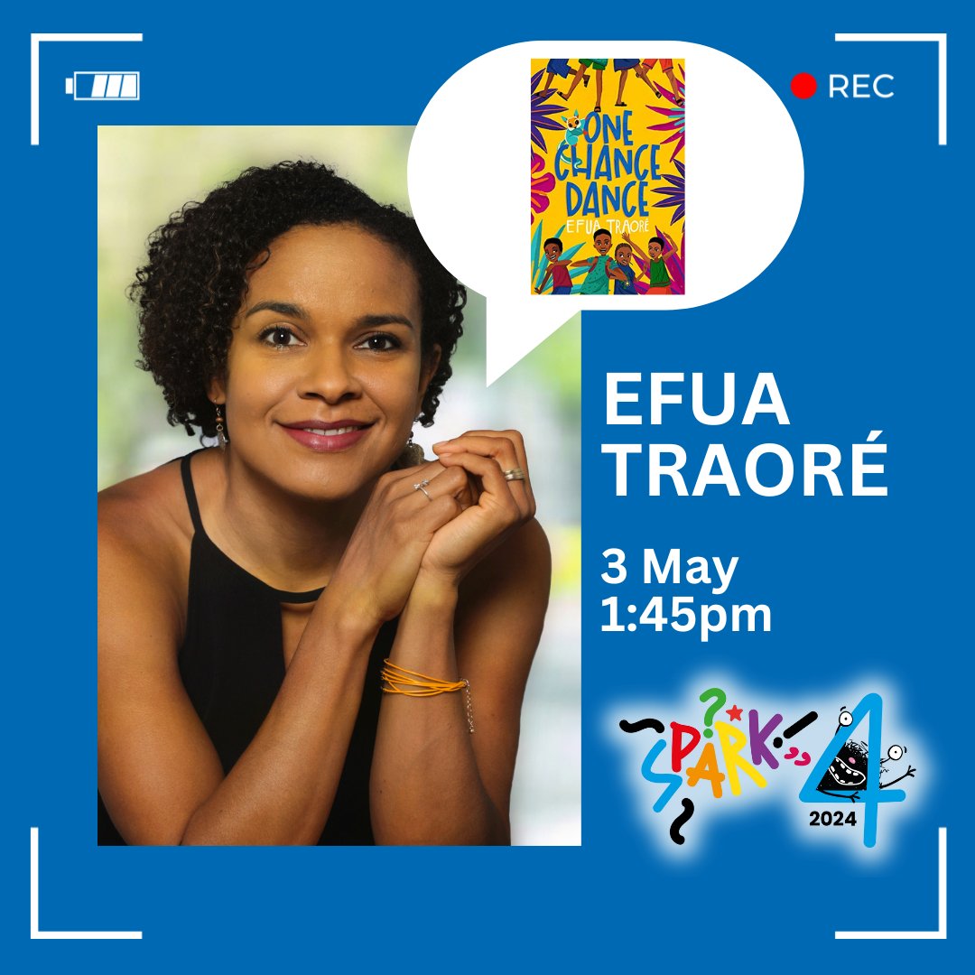 It's our last author visit on Friday☹️ But we've saved a great one for the finale! Meet @EfuaTraore at 1:45pm & hear all about One Chance Dance, shortlisted in our 9+ category. There's still time to get in a question! @chickenhsebooks @CHJSchool @Penwortham212 @Barnes_Primary