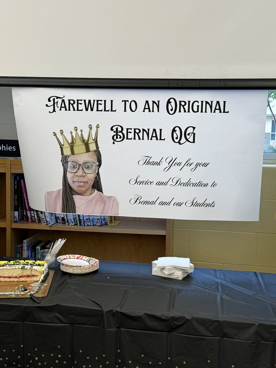 Jose Mendez (@jmendez_81) on Twitter photo We said goodbye to one of our O.G.s yesterday; 10 years serving the <a href="/NISDBernal/">Dr. Joe J. Bernal Middle School</a> community. We will miss you <a href="/MsMacx3/">Nicole McEvoy</a> but we’re excited to see what your future holds. <a href="/NISDPatNeff/">Pat Neff MS</a> is getting a great one! We said goodbye to one of our O.G.s yesterday; 10 years serving the <a href="/NISDBernal/">Dr. Joe J. Bernal Middle School</a> community. We will miss you <a href="/MsMacx3/">Nicole McEvoy</a> but we’re excited to see what your future holds. <a href="/NISDPatNeff/">Pat Neff MS</a> is getting a great one!