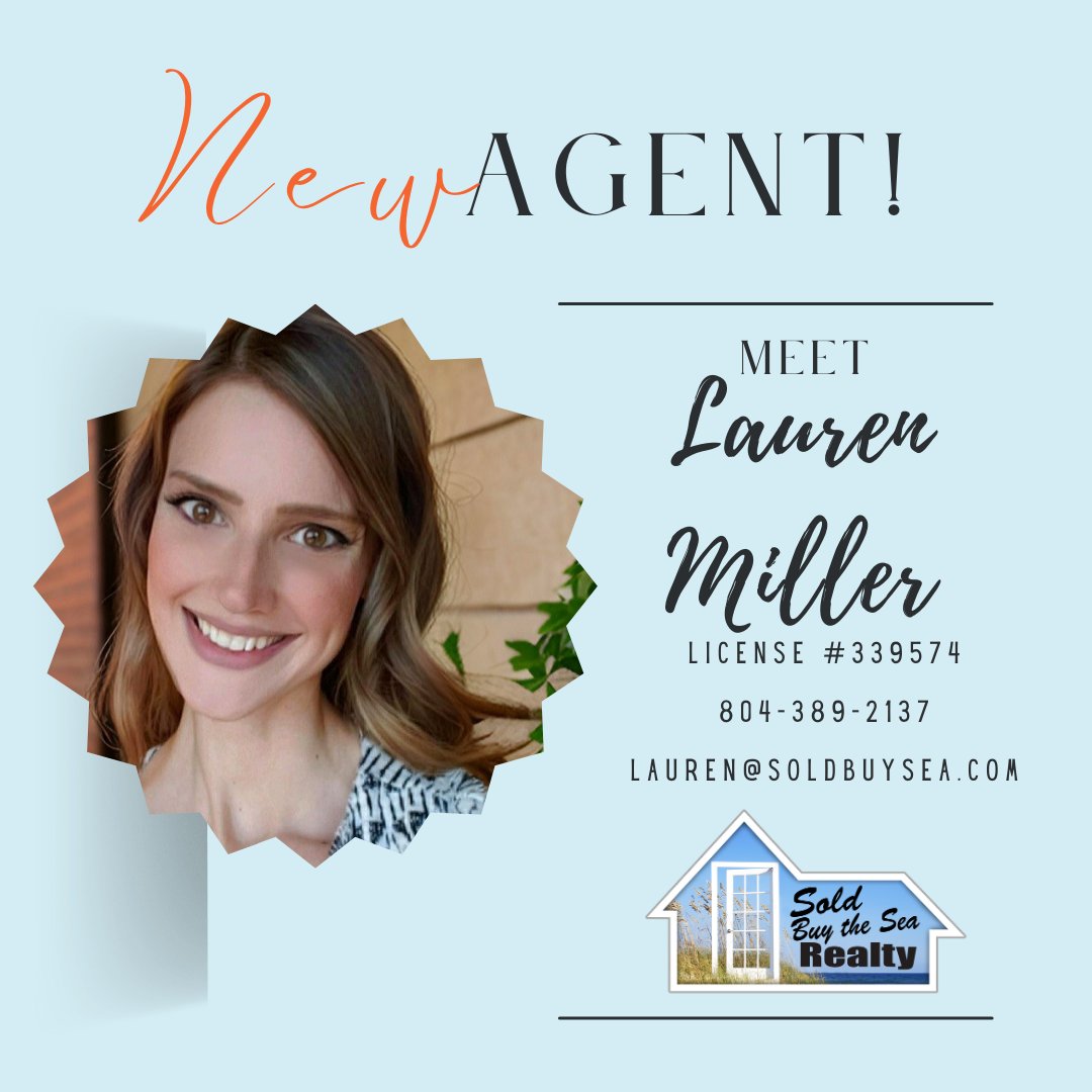 Welcome to our Wilmington office, Lauren! We all look forward to working with you! 🏠

#coastalncrealestate #soldbuysea #coastalnc #coastalcarolina #coastalncliving #coastalliving #wilmingtonncrealestate #wilmingtonnc #wilmingtonncrealtor #wilmingtonncforsale #newhanovercounty