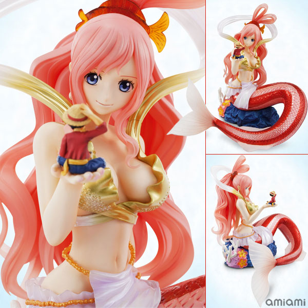 Excellent Model Portrait.Of.Pirates ONE PIECE 'Sailing Again' Princess Shirahoshi Complete Figure (First Press Edition)
