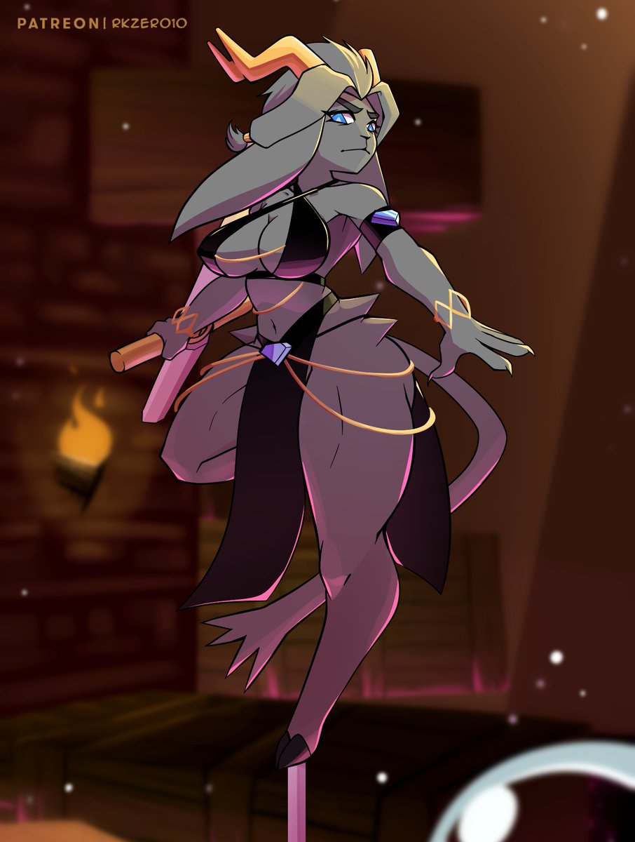 Sybil Pseudoregalia in THAT dress...