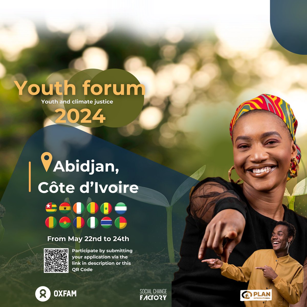 🌍🌱 Call for Participation - Regional Youth Forum on Climate Justice. Submit your application via the following link to participate👉🏾 urlz.fr/qqGj Learn more here 👇🏽 urlz.fr/qqVZ