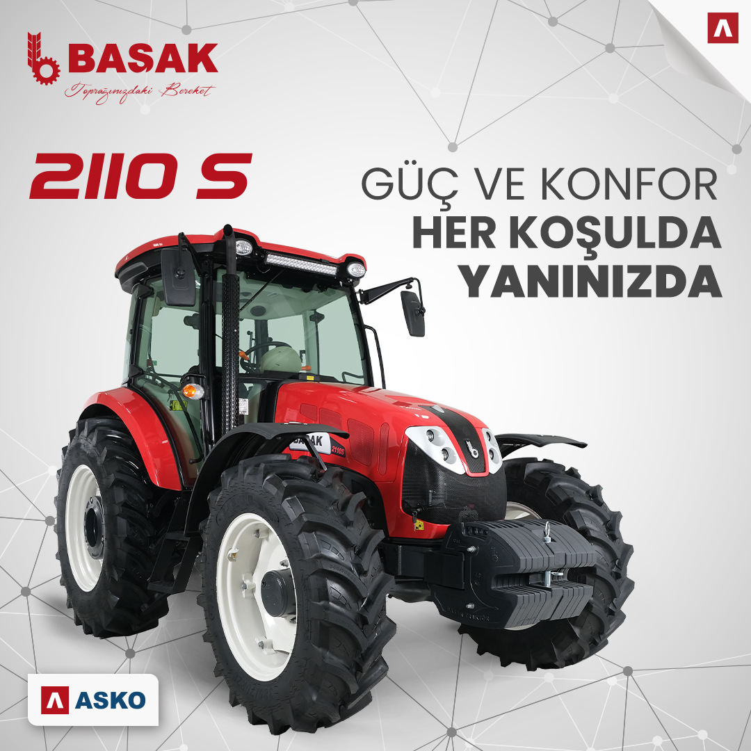 basaktraktortr's tweet photo. Güç ve Konfor Her Koşulda Yanınızda
#BaşakTraktör #BasakTraktor #2110S #Tarla #Çiftçi #Traktör #Tarım #TercihimBaşak https://t.co/K6jBp807dz