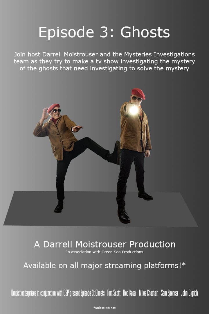 Tomorrow Darrell Moistrouser investigates the Sunscreen Film Festival in St. Pete FL. 

Roger Deakins is there too, so I'm sure Darrell will offer to work with him....  again.