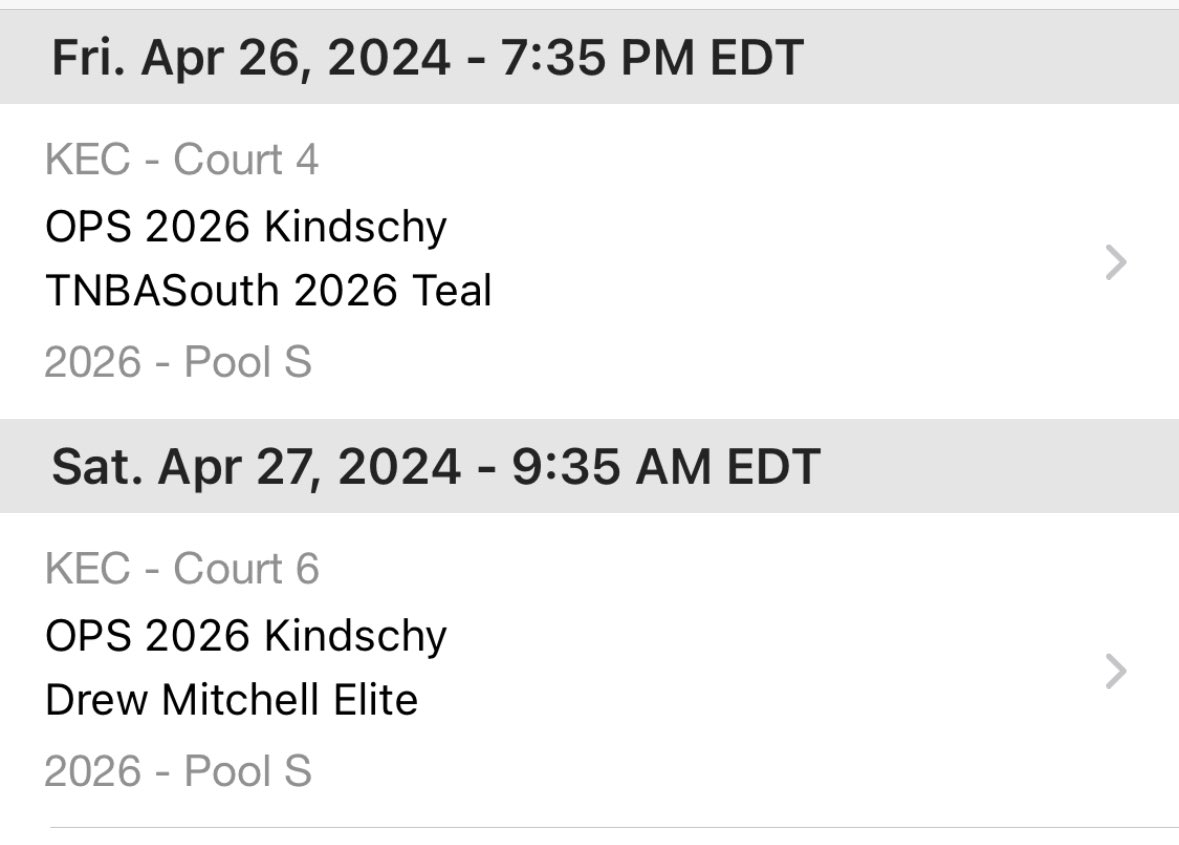 We’ll be at the Kentucky Expo Center this weekend for the Elite 40 Grassroots Showcase!  

Pool play begins tonight at 7:35pm… @ops_bball