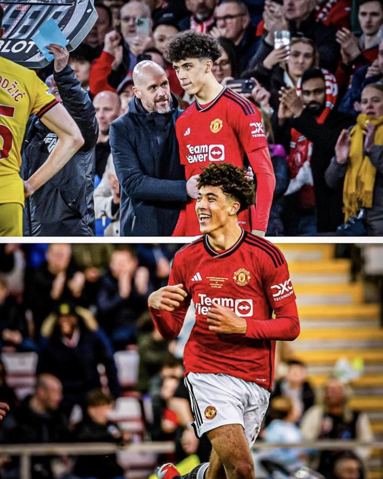 Is anyone else still buzzing to have seen another academy forward get his well earned minutes the other night? 🤩 Ethan Wheatley has looked top class in the youth team & I’m really looking forward to seeing more from him. He’s got goals in him 💥 Doing it the #MUFC way 🇾🇪🇾🇪🇾🇪