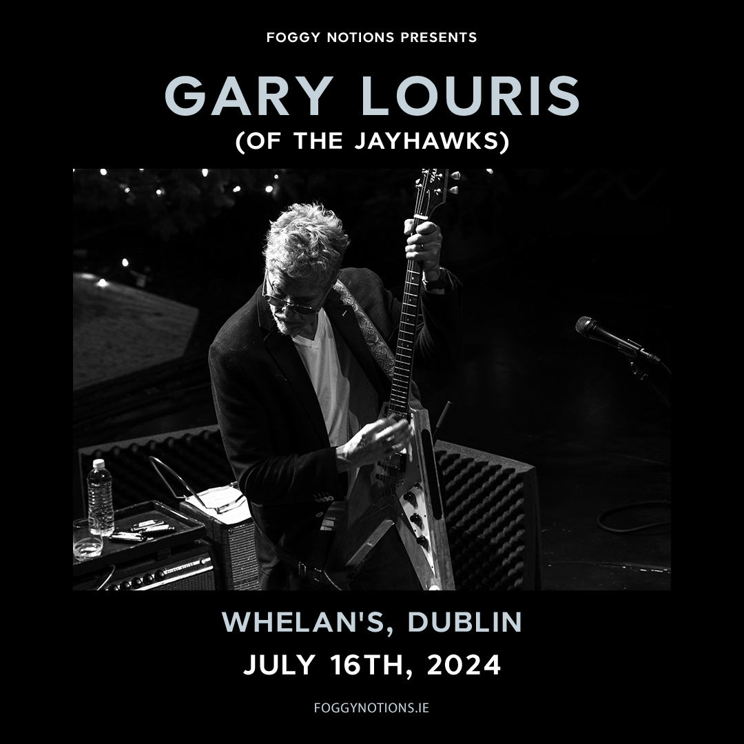 ON SALE NOW GARY LOURIS OF THE JAYHAWKS Whelan’s, Dublin • 16th July whelanslive.com/event/gary-lou… @GaryLourisMusic @foggynotions