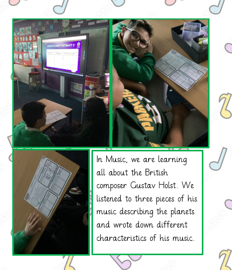 A fun lesson learning all about Gustav Holst #OwlerBrookMusic