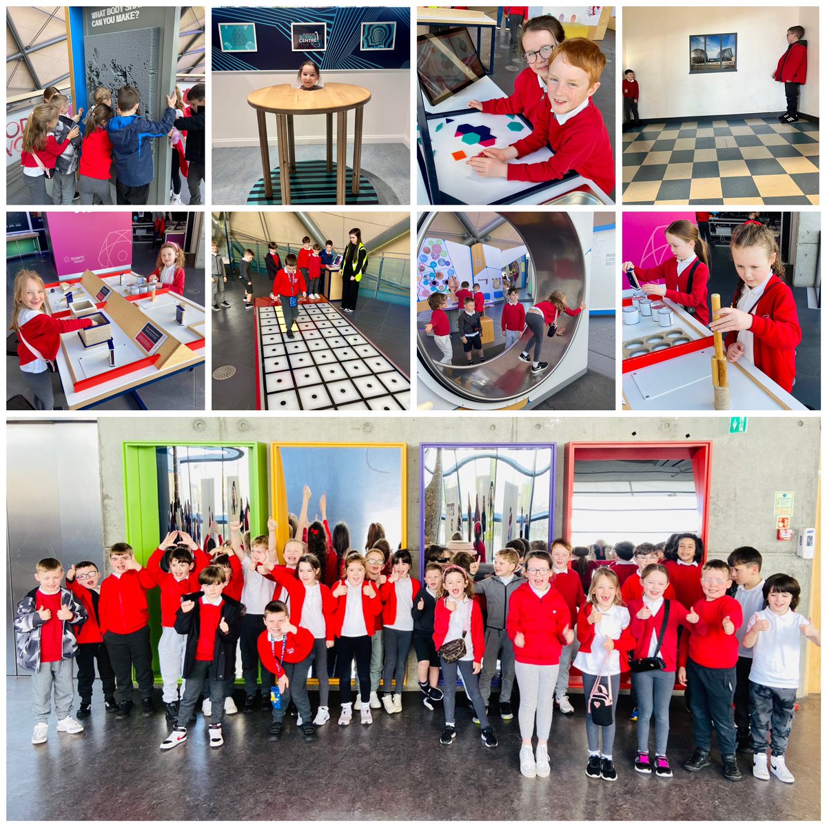 AitkenheadS's tweet image. A fantastic school trip at the Glasgow Science Centre today for Primary 3. We all had so much fun and learnt lots of new interesting facts. We didn’t want to leave! 🙌👨‍🔬👩‍🔬🥰 @gsc1 #science #learningfun