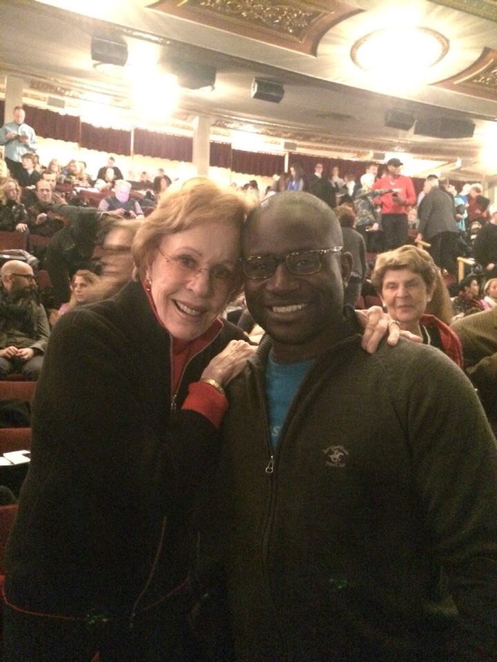 Happy 91st Birthday to Carol Burnett! She was sweet enough to take pics with our #linedudes at @HamiltonMusical. We wouldn’t have had to be forced to see the show if they wouldn’t have created the cancellation line rules, but we made lemonade from the lemons! #carolburnett