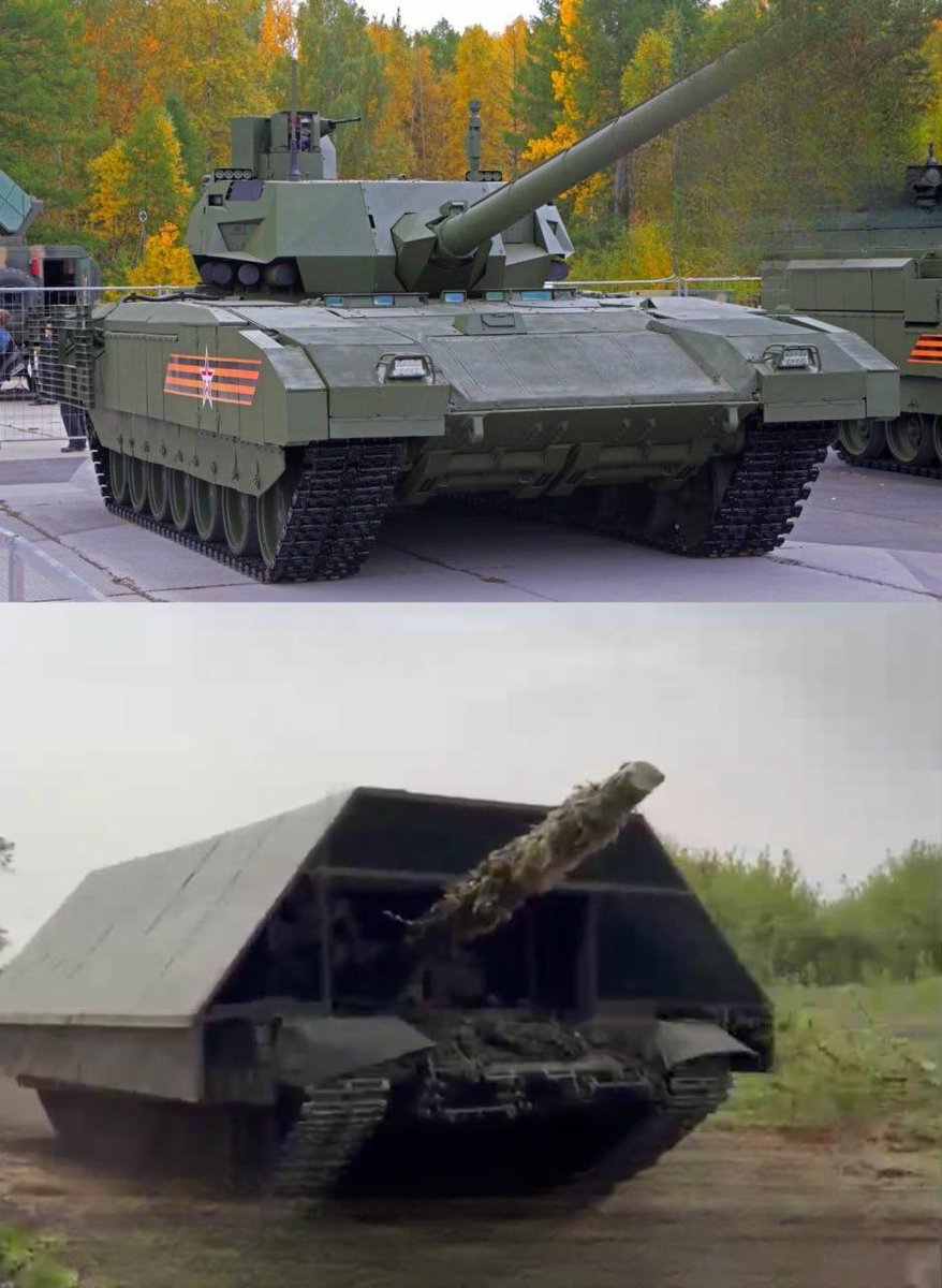 The Russian T-14 Armata's extra protection