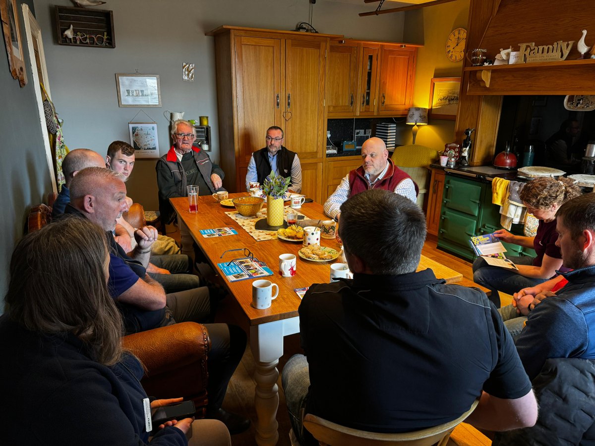 This morning I met with local NFU members and farmers to discuss concerns and issues in the agricultural sector. From rural crime to farm business sustainability, it was another great opportunity to learn more and hear what we can do to help.