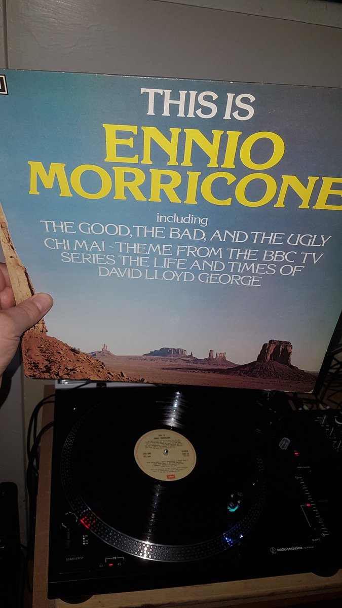 Today I have mostly been listening to #enniomorricone